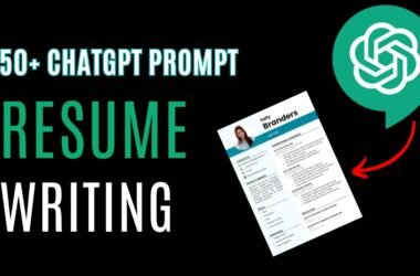 chatgpt prompts for your resume